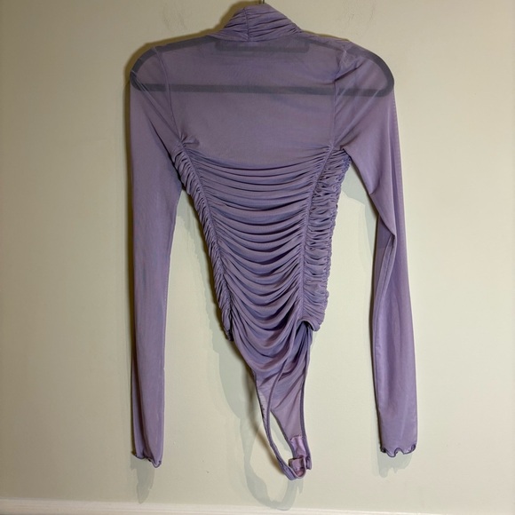 Free People INTIMATELY Under It All Bodysuit Lilac Size Small NWT - Picture 6 of 8